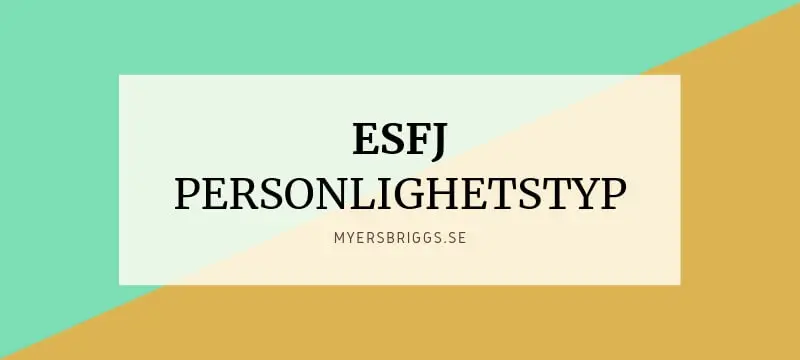 ESFJ Personlighetstyp